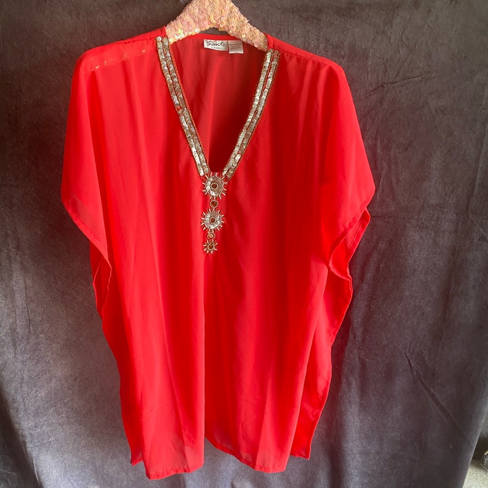 Sante classics tunic/coverup